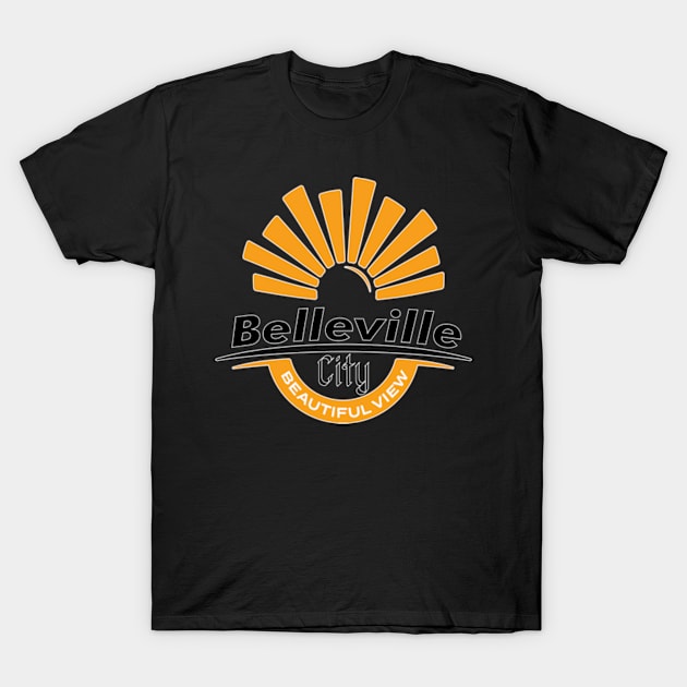 Belleville City T-Shirt by AsboDesign
